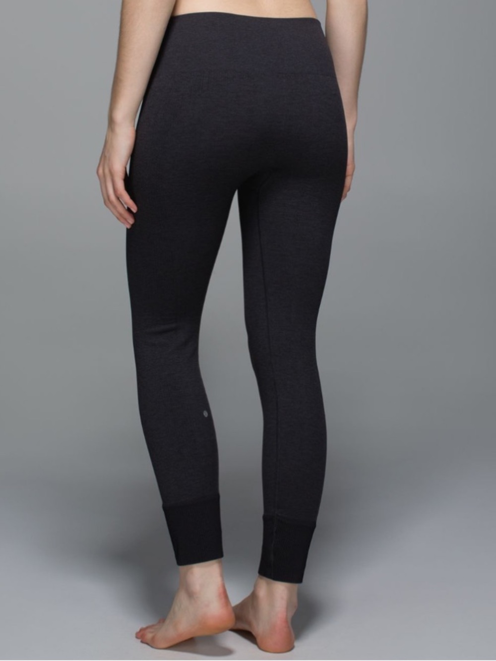 NWT Lululemon Ebb To Street Pant in Heathered Black Size 8